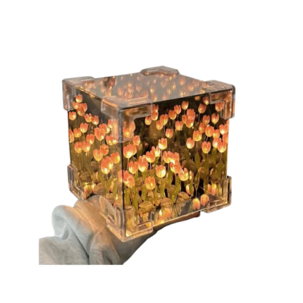 TULIPANES INFINITOS ( CUBO )